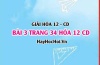 Giải bài 3 trang 34 Hóa 12 Cánh Diều SGK